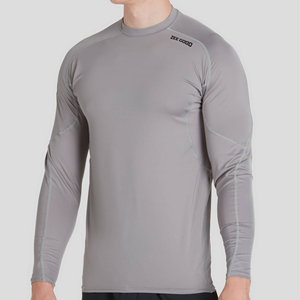Customizable Men's Long Sleeve Compression Gym Shirts New <b>BJJ</b> <b>Rash</b> <b>Guard</b> MMA Plain Martial Arts Wear Jiu Jitsu Kimono Stretch - Product Image 3
