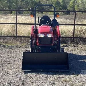 Tractor Agrícola Usado Massey Ferguson 1734E de 34HP con Tracción en las 4 Ruedas para Trabajo Agrícola - Product Image 2