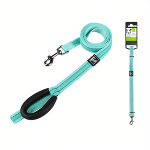 Correa para Mascotas de Doble Color con Tiras Reflectantes y Dos Asas para Collares, Correas y Arneses - Product Image 2
