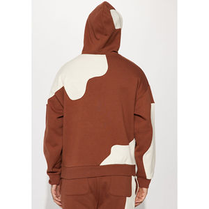 Sudadera con Capucha Extra Grande para Hombre, 100% Algodón, 500 g/m², Logotipo Personalizado, Impresión Puff, Talla Grande XS, Invierno, Suministro al por Mayor, con Capucha, XL - Product Image 5