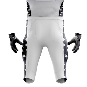 Uniforme de fútbol americano personalizado de alta calidad para hombres, pantalones de camiseta de equipo personalizados, aparejos transpirables, sarga, ropa deportiva personalizada - Product Image 6