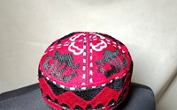 Chapeau en dentelle traditionnel afghan pour homme, fait main, ethnique, islamique, culturel, formel, toutes saisons, couvre-chef religieux pour la prière