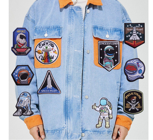 Patch brodé de haute qualité personnalisé à repasser, patch brodé pour vêtement, étiquette de chapeau, patchs pour vêtements - Product Image 6