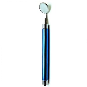 Miroir buccal dentaire manuel réutilisable en acier inoxydable de haute qualité avec lumière LED, miroirs amovibles, instruments certifiés CE Classe I - Product Image 1