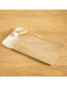 MARBRE AVEC PLATEAU À DÉCOUPER EN LAITON EN BOIS CUISINE PLATEAUX À LA MAISON COUPE ACCESSOIRES DE PLANCHE À FROMAGE par WONDER OVERSEAS - Product Image 5