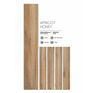 Moderno mate 20x120cm porcelana esmaltada tablones de madera azulejos estilo rústico Interior Exterior suelo pared tira pulida sala de estar - Product Image 5