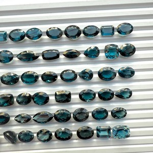 พลอยเมห์ราจูดิน ลอนดอนบลูโทแพซ พลอยธรรมชาติสำหรับทำเครื่องประดับหรูหรา ราคาขายส่ง พลอยประจำเดือนธันวาคม รัฐราชสถาน - Product Image 6