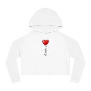 Vente en gros Hiver Crop Goutte épaule Femmes Oversize Hoodies Logo Personnalisé Streetwear Confortable Terry Polaire Pull Style Décontracté - Product Image 3