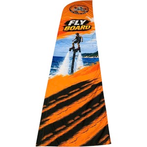 Drapeau suspendu Vinfast avec mât en aluminium, polyester durable, imprimé numériquement, emballage en boîte plastique portable, promotionnel - Product Image 5