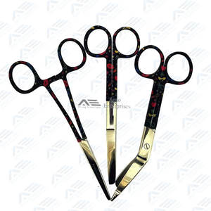 ชุดผ้าพันแผลกรรไกรตัดแผล3ชิ้นชุดผ้าพันแผลออกแบบตามสั่งผ้าพันแผลสำหรับผ่าตัดเครื่องมือทางการแพทย์ห้ามเลือด - Product Image 1