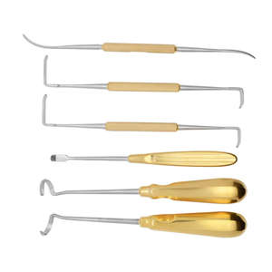 Juego de Instrumentos Quirúrgicos Ortopédicos SurgiRight, 6 Piezas, Base Manual de Acero, Rinoplastia, Cirugía de Cartílago Costal, Aprobado por CE - Product Image 6