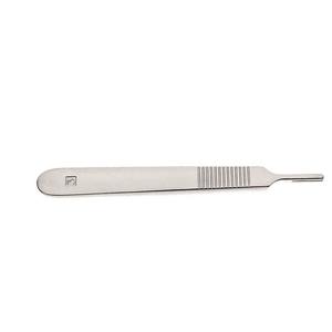 Suppression des perchoirs OEM Poignées de scalpel personnalisées Poignée de scalpel longue ronde et droite Acier inoxydable Chirurgie dentaire graduée - Product Image 5