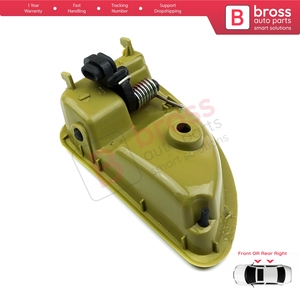 มือจับประตูด้านในขวา สีเขียวมะกอก รุ่น BDP931 สำหรับรถยนต์ Kangoo MK1 KC FC Twingo MK1 C06 S06 Kubistar X76 8200259376 - Product Image 5