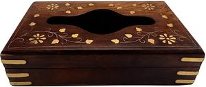 Boîte à mouchoirs en bois de noyer de très haute qualité pour les bureaux à domicile modernes au prix le plus bas par HF CRAFTS - Product Image 5