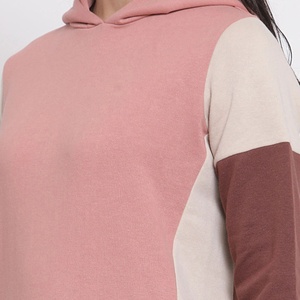 Venta caliente diseño con capucha 100% poliéster mujeres Sudadera con capucha en blanco logotipo personalizado liso sudaderas con capucha hombres transpirable jersey de manga larga - Product Image 6