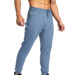 Pantalones de chándal de algodón 100% de nuevo estilo para hombre, pantalones de chándal informales de cintura media con cintura elástica ligera, logotipo al por mayor - Product Image 6