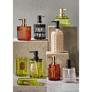 Distributeur de savon liquide crème en rotin 483 ml - Product Image 2