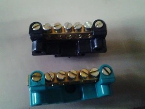 Conjunto de base y enlace neutro de latón-Conector de terminal de grado industrial para construcción de paneles eléctricos - Product Image 3