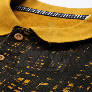 เสื้อยืดโปโลแขนสั้นสำหรับผู้ชายเสื้อโปโลเสื้อยืดใส่ตามท้องถนนออกแบบโลโก้ได้ตามต้องการ - Product Image 5