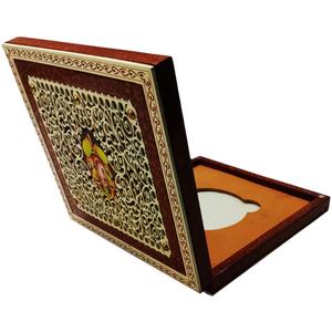 Solution de stockage de qualité supérieure élégante pour les amateurs de collectionneurs Boîtes à pièces en MDF collées Veet Caisse carrée en bois au meilleur prix - Product Image 3