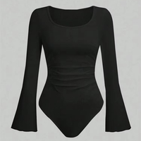 Maillot de bain d'été respirant de qualité supérieure personnalisé élégant Slim Fit une pièce body nouveau maillot de bain en coton biologique femmes