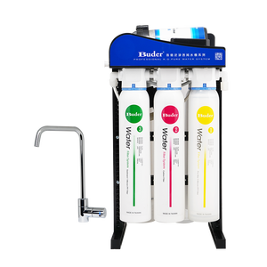 «Taiwan Buder» 7-Stage <b>Reverse</b> <b>Osmosis</b> <b>System</b> with Booster Pump Electric Plastic Water Filter for Hotel & Household Use - Product Image 1