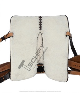 Conception en cuir de traînée occidentale de selle anglaise légère durable pour l'équitation confortable de fond - Product Image 6