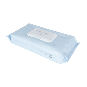 Lingettes humides pour bébé, 8x10 paquets, 18x20 cm, pour le nettoyage des bébés, en tissu spunlace, logo personnalisable, parfumé - Product Image 6