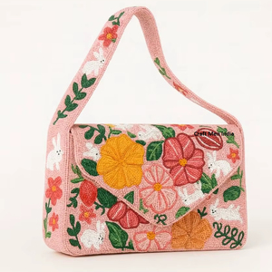 Sacs à bandoulière bohèmes pour femmes indiennes, broderie artisanale, design personnalisé, pochette de soirée, shopping, fête MULTI - Product Image 1