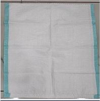 Sacs en PP durables OBERON POLYPACK pour l'agriculture, le riz, les grains de café, emballage en gros, 60*100 CM, sacs tissés en PP avec poignée pour grains de café