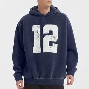 Ropa de invierno para hombres Sudaderas con capucha casuales de color sólido Sudaderas CON CAPUCHA DE MODA Sudaderas con capucha ajustadas para hombres - Product Image 5