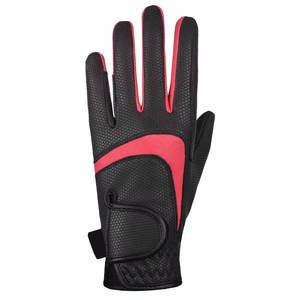 Guantes de equitación deportivos de nuevo diseño de alta calidad, cuero genuino, precio al por mayor, precio barato, brida de caballo de cuero genuino - Product Image 2