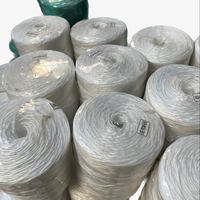 India Agricultura Banana Rafia Atar Cuerda PP Baler Twine Blanco Amarillo Agricultura PP Banana & Tomate Atar heno Baler Twine