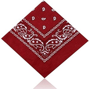 Foulard bandana carré avec logo personnalisé imprimé couvre-chef en coton de haute qualité produit léger mode autres écharpes - Product Image 6