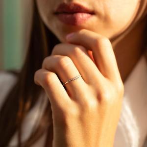 Joyería de piedras preciosas de topacio blanco para mujer, anillo de estilo bohemio de plata, joyería de plata de ley 925, anillo hecho a mano de tendencia, Regalo para mamá - Product Image 4