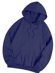 Men Casual <b>Hoodies</b> Men Fleece Warm <b>Hoodies</b> Spring Autumn Pullovers Fashion Black Multiple Colour Drop Shoulder <b>Hoodies</b> - Product Image 4