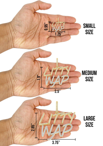 Éblouissant 925 Sterling Silver VVS Clarity Moissanite Diamant Pendentif Unique Bold Letter Personnalisé Fine Pendentifs - Product Image 5