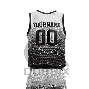 Uniforme de Entrenamiento de Baloncesto de Nuevo Diseño, 100% Poliéster, Transpirable, de Secado Rápido, Antibacteriano, Precio Bajo, Servicio OEM, Alta Calidad - Product Image 5