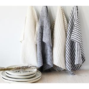 Toalla de algodón orgánico con bordado para el hogar, paño de limpieza para el té con estampado de verduras, respetuoso con el medio ambiente, desechable y multiusos - Product Image 5