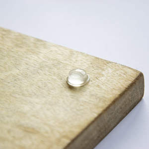 Bandeja para servir de madera de acacia con patrón redondo único KSN, elegante forma rectangular para comedero y tabla de cortar - Product Image 6