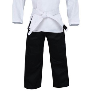 Conjuntos de Uniformes de Karate Unisex Transpirables de Poliéster/Algodón para Sesiones de Práctica Regular que Ofrecen Flujo de Aire, Movimiento Fácil y Equilibrio - Product Image 6