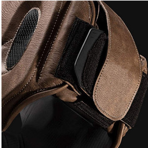 อุปกรณ์ป้องกันศีรษะทำจากหนังสำหรับผู้ใหญ่ผู้ชายผู้หญิง - Product Image 4