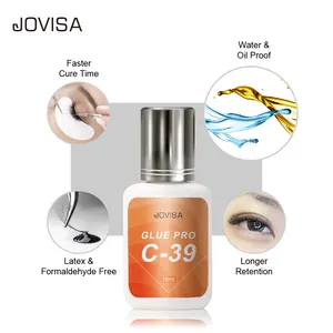 JOVISA Self Applicable Eyelash Extension Glue custom logo lash adhesive glue waterproof eyelash glue