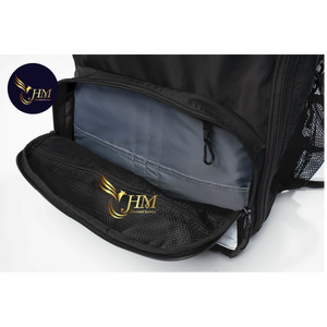 Mochila Casual Negra para Portátil con Cierre, Fabricada con Material de Poliéster Ligero y Duradero, Unisex - Product Image 6