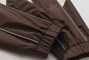 Vestes de Printemps Hip Hop Personnalisées pour Hommes Street Wear 100% Polyester Coupe-vent Veste de neige - Product Image 4