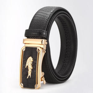 Ceintures de taille en microfibre à boucle automatique pour hommes, personnalisées et tendance, vente en gros 2026 - Product Image 2