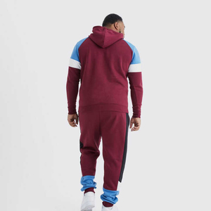 ชุดวอร์มผ้าฝ้าย100% ขนาดใหญ่ของผู้ชายชุดวอร์มแบบมีฮู้ดแบบธรรมดาเสื้อโค้ทฤดูหนาวทางเทคนิคประดับพลอยเทียม - Product Image 2