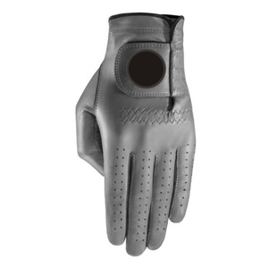 Guantes de golf de cuero genuino, suaves, transpirables, antideslizantes, piel de oveja, mano izquierda, tamaño personalizado, secado rápido, deportes ligeros - Product Image 1