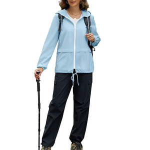 Nueva Tendencia, Fácil de Usar, Producto Más Vendido, Estilo Urbano Sostenible, Chaqueta Impermeable para Senderismo, Traje de Lluvia con Capucha para Mujer - Product Image 1