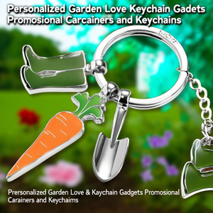 Portachiavi Personalizzati a Tema Giardino, Gadget Promozionali, Moschettoni e Portachiavi - Product Image 3